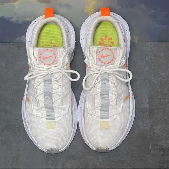 Nike Crater Impact Women's Summit White Grey Fog Sneakers Size 7 - Picture 15 of 16